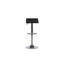 Bridyn Upholstered Counter Stool with Metal Frame