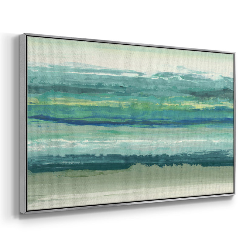 " Ocean Memories ", Silver, 17" H x 25" W x 2" D