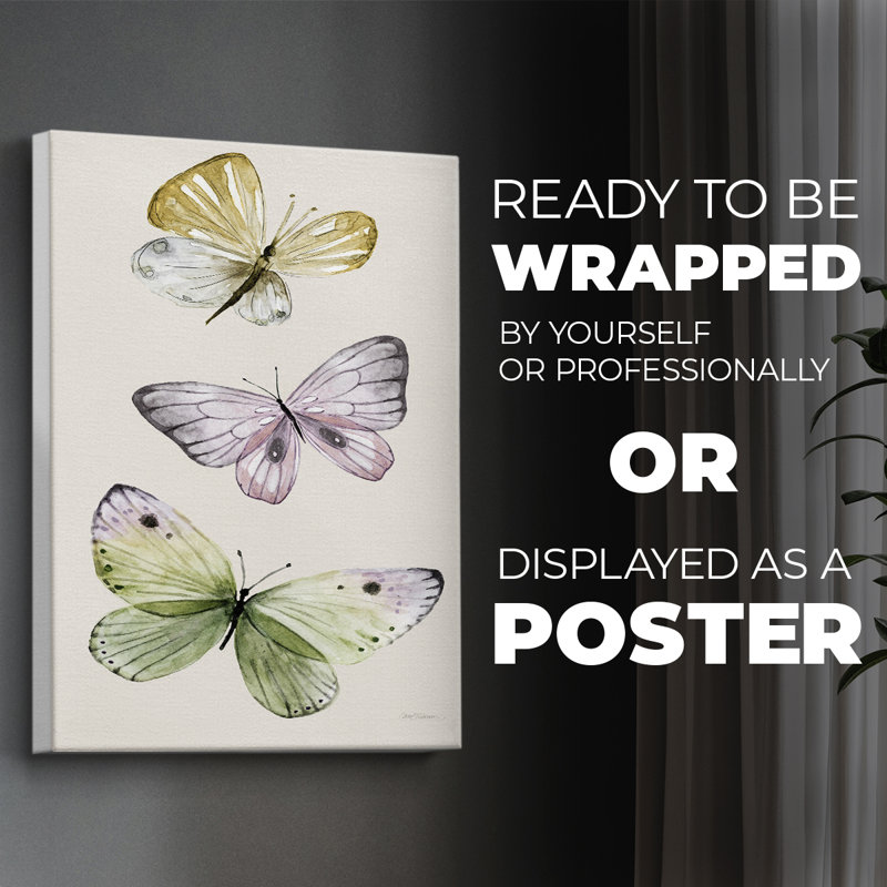 Fly Away II - Impression sur toile seulement - NON-CADRE, H 27 po x l 18 po