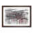 Walnut Framed