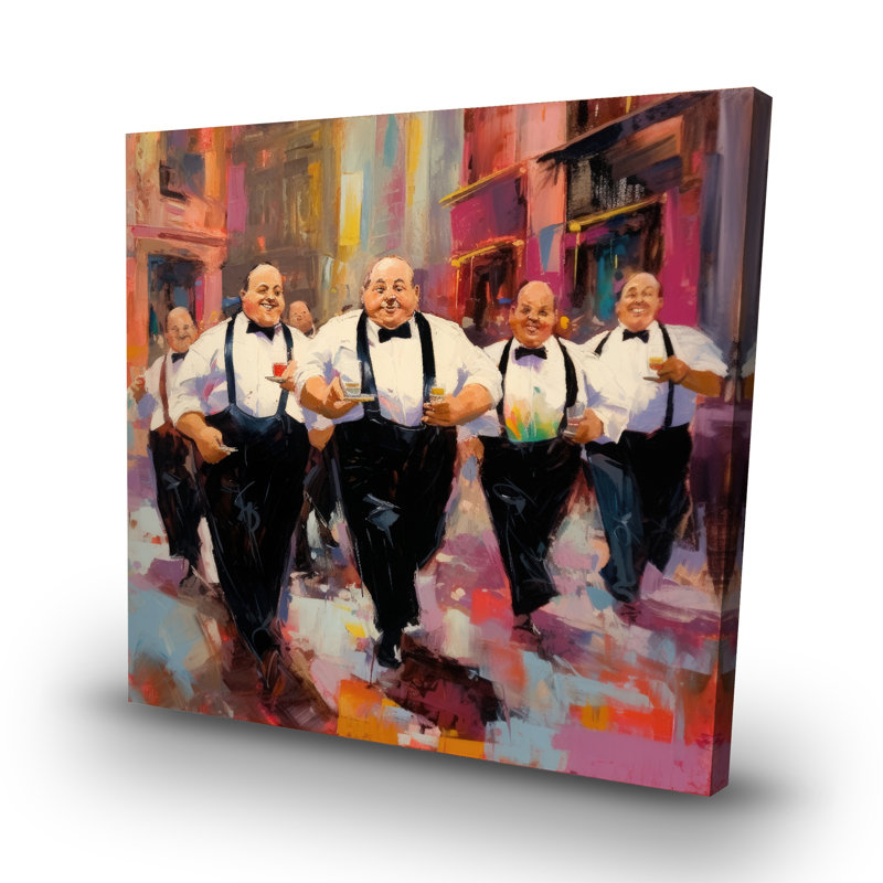 The companions - 32"x32" art on canvas
