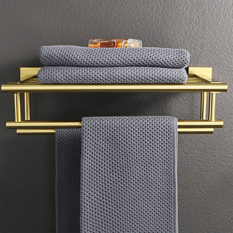 Castillon 40cm 1 Towel Bar, Gold