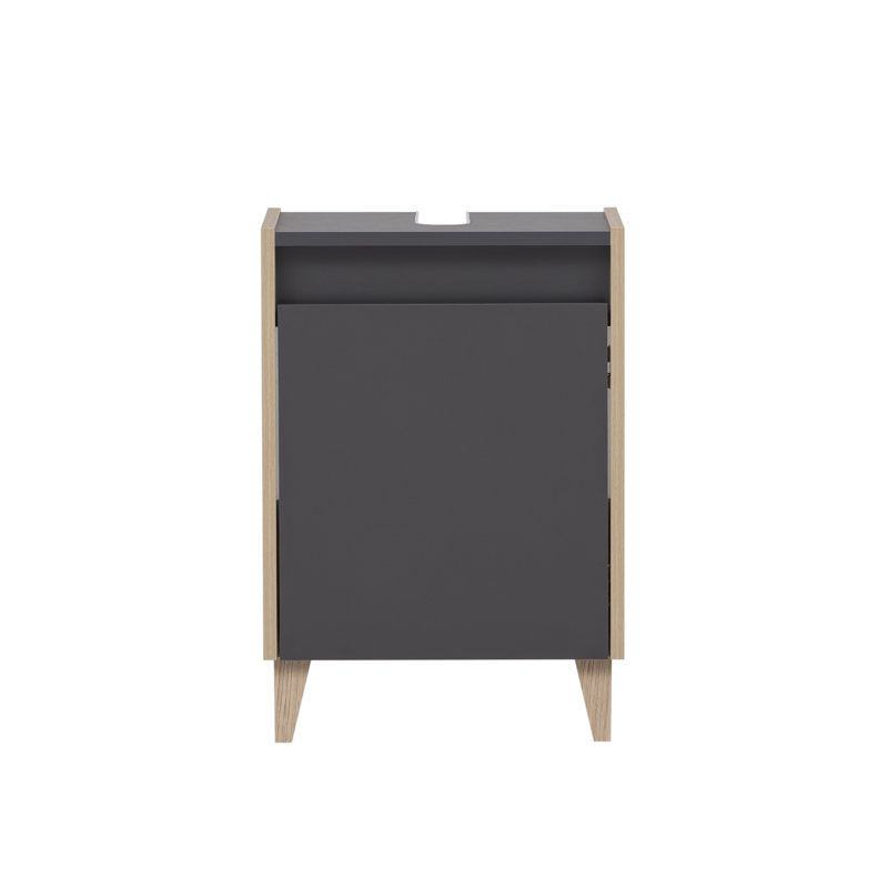Calvin-Leigh Freestanding Bathroom Storage Cabinet, Pigeon Blue