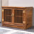 6 Pair Solid Wood Shoe Storage Cabinet