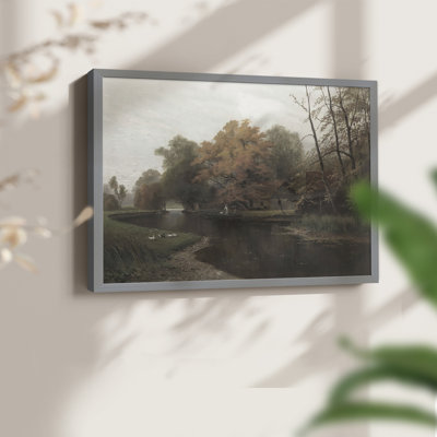 Paysages rétro-CCL XXII - reproduction encadrée