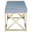 Sayyed Velvet Upholstered Bench-42306675-42306676