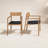 Amira Wood Premium All-Weather Wicker Outdoor Stacking Dining Armchair