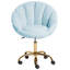 Beliani ANNABELLE Boucle Office Chair