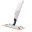 Vadrouille humide en microfibre Superio avec vadrouille humide en microfibre lavable pour planchers de bois franc, de carrelage et de céramique - Bouteille rechargeable - Gris