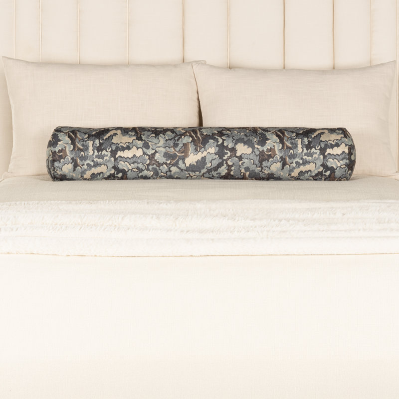 Coussin Cascade Tongas, Bleu