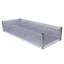 Étagère métallique à 6 niveaux, capacité de 2722 kg (6000 lb), certifiée NSF, robuste et réglable, avec roulettes et tapis de protection pour étagères, en acier chromé, pour usage commercial. Dimensions : 208 cm (82 po) H x 122 cm (48 po) L x 46 cm (18 po) P.
