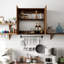 Armoire de rangement murale empilable, P 11,81 po x l 31,50 po x H 29,92 po