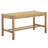 Enrique Bench W/ Rattan Weavin