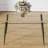 Modern Rectangular Glass Dining Table