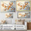Douce branche de fleur de brun doux I-845343315-845343312