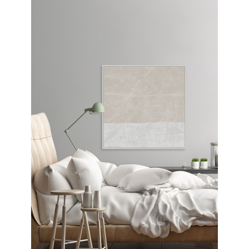 Inward Passage - peinture sur toile à cadre flottant, H 12 po x l 12 po x P 1,5 po