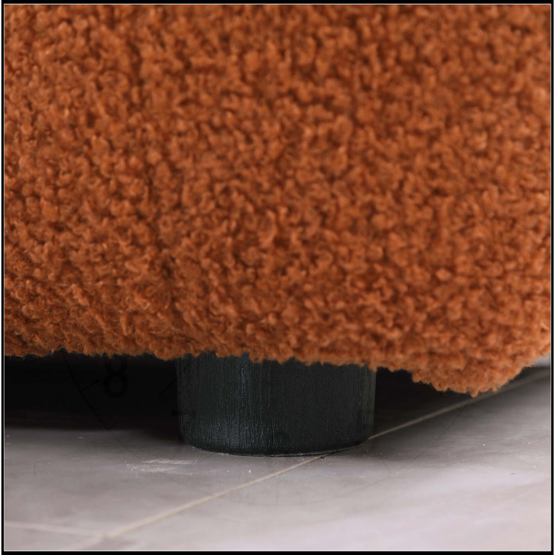Canapé confortable en guimauve avec structure adaptée aux besoins des États-Unis, Marron clair, 2