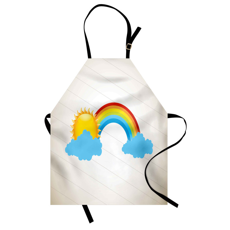 No Pattern Bib Apron
