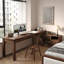 Bureau double caisson en L en bois massif avec 5 tiroirs et bureau-1040572398-1040572386