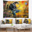 Homme avec tapisserie de saxophone-28484198