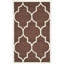 Hand-Tufted Wool Brown/Ivory Rug