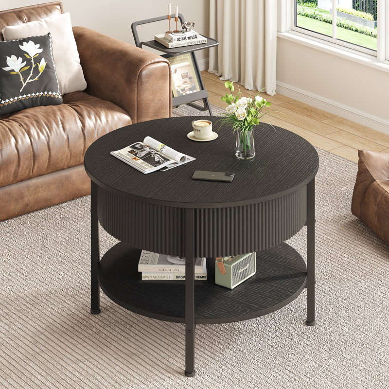 Modern Coffee Table, Black