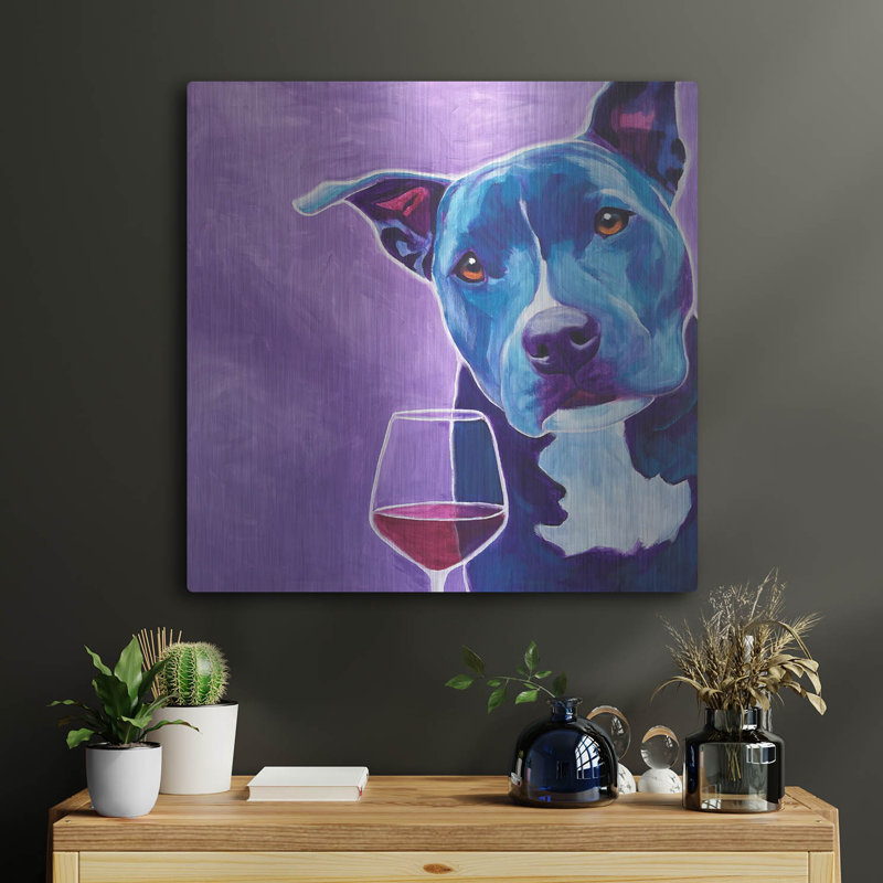 «Shakti With Wine» par Dawg Painter, H 24 po x l 24 po