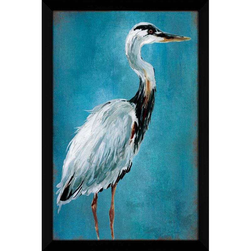 Great Blue Heron I by Carol Robinson - Single Picture Frame Print, 27.5" H x 21.5" W x 0.75" D