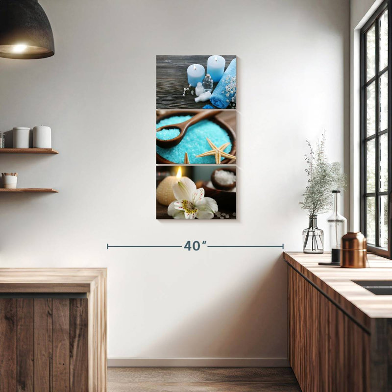 Éléments de spa 3 pièces, H 18 po x l 38 po x P 1,25 po