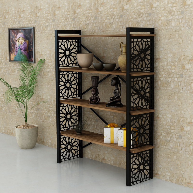 Étagère à livres H 58,46 "x l 47,67" Mallie