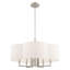 Lustre tambour 6 lumières à abat-jour Vino-1141921531-1096411450
