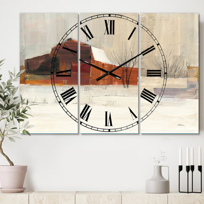 Très grande horloge murale 28 po Swigart