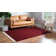 Tapis géométrique rouge Amro