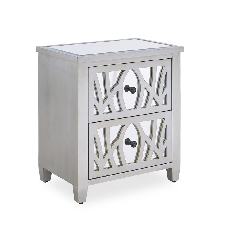 Jenna Side Table with Storage