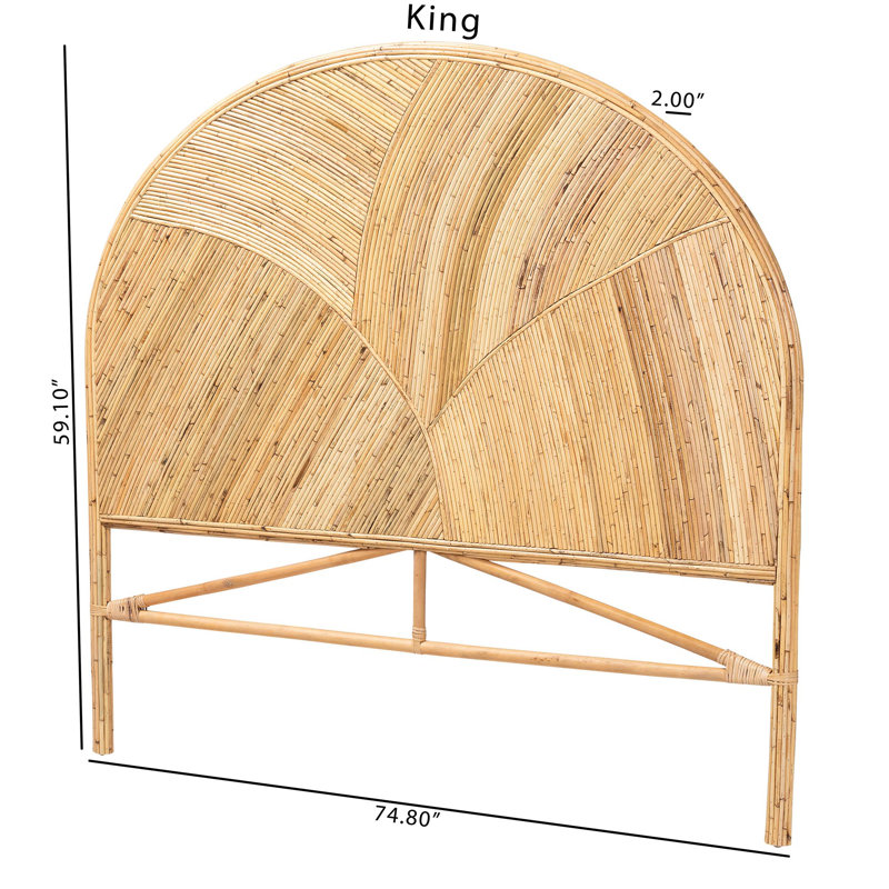 Berntraud Headboard, Queen, Light Brown