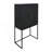31.5X16.5X60" Cabinet, Black