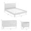Ensemble de chambre avec lit plateforme 4 pièces Greylynn-629798181-629798182