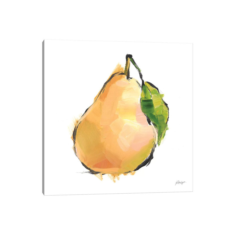 "Designer fruits IV" par Ethan Harper, reproduction d’art, H 18 po x l 18 po x 1,5 po, Pas de tapis, Toile tendue