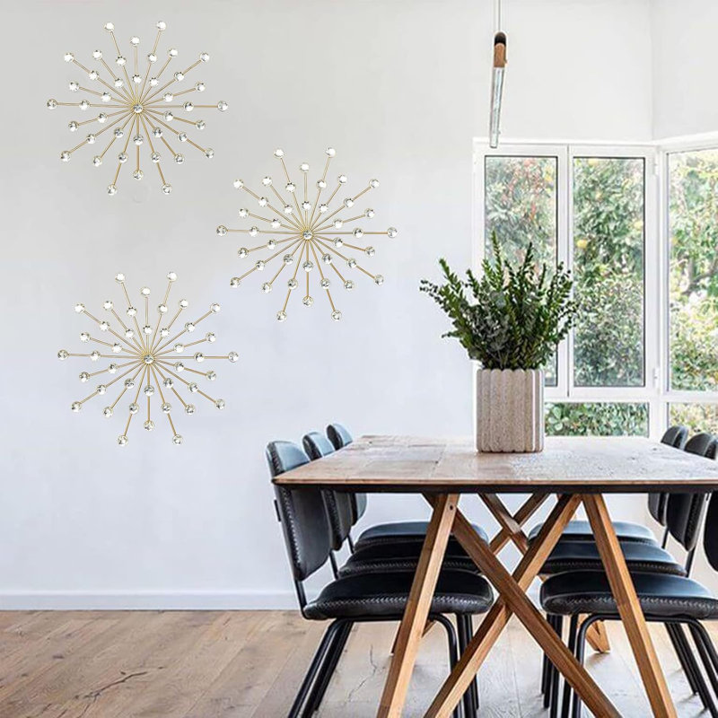 Golden Sunset Wall Decoration