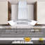 Hotte murale 30 pouces en acier inoxydable