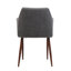 Chaise avec accoudoirs rembourrée Piner-26390034