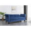 Johnathon 3 Seater Velvet Sleeper-51165162