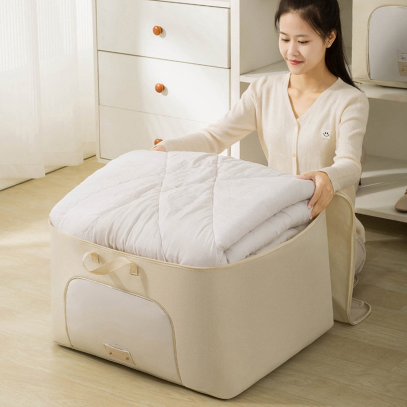 Storage Bag Multipurpose Duty Laundry Bag For Damp Proof Luggage Suitcase Clothes Comforters Furniture Blankets Cover Washable