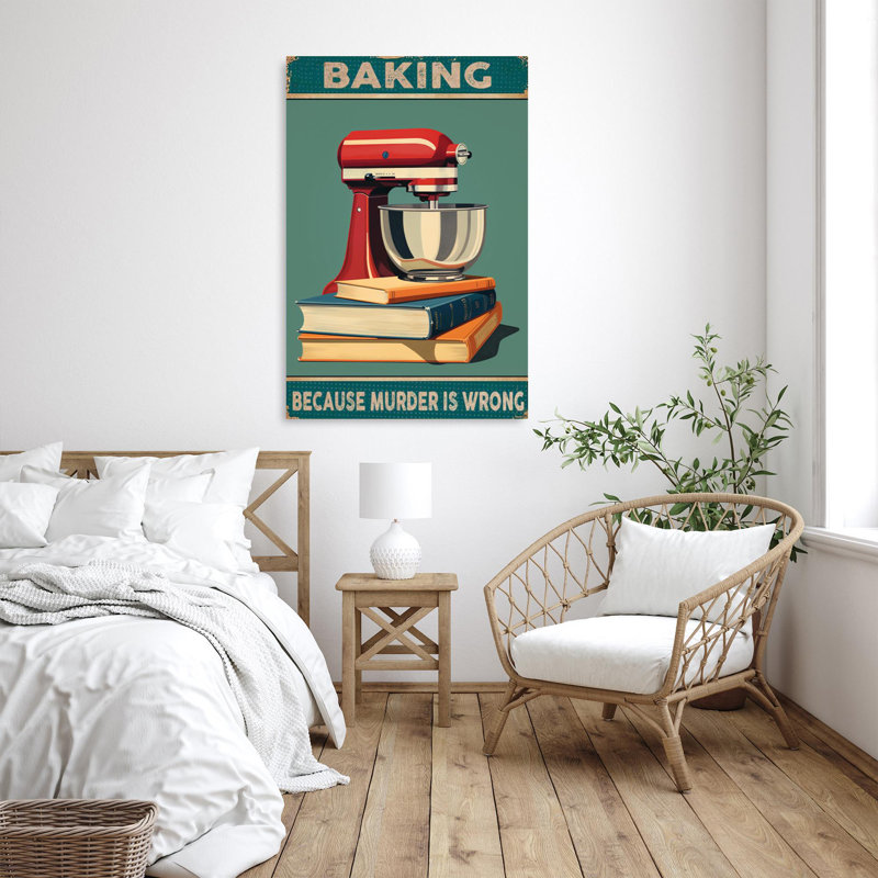 " Baking ", 36" H x 24" W x 1.25" D