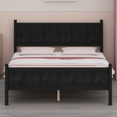 Structure de lit minimaliste de style Shaker