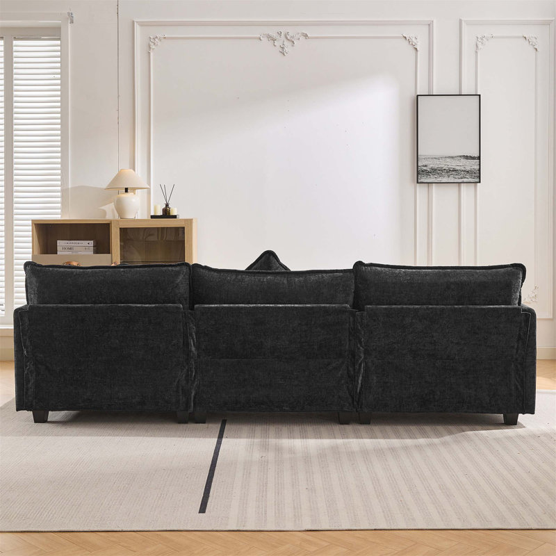 Black Foam Sofa