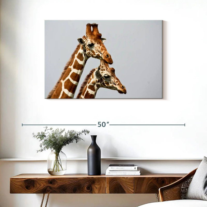 Brampt, girafes de Somali, H 24 po x l 36 po