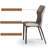Modern simple high-end round dining table sets
