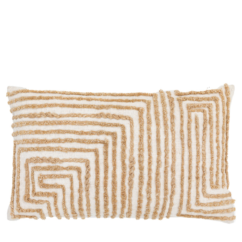 Darbyville Yellow Square Cushion