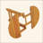 NO INSTALLATION REQUIRED, FOLDABLE AND ADJUSTABLE OUTDOOR ACACIA WOOD SIDE TABLE